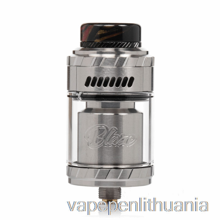 Thunderhead Creations Blaze Solo 25mm Rta Nerūdijančio Plieno Vape Skystis